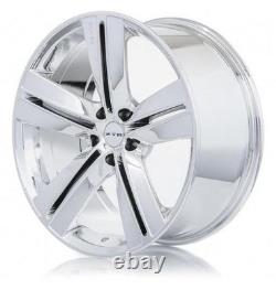 New Wheel for 2020-2026 Cadillac CT4 5Lug 17inch 593A Alloy Rim Chrome 5x114.3