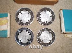 Nos Rallye Wheel Center Caps 71-74 Buick Gs Gsx Skylark Regal Century Apollo 75