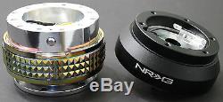 Nrg Short Hub Quick Release Steering Wheel Glow 2.1 Sl For Nissan 240sx 200sx