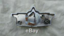 Oem 77 90 Chevy Caprice Classic Trunk Lock Cover Emblem Flip LID Gm Trim Molding