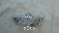 Oem 77 90 Chevy Caprice Classic Trunk Lock Cover Emblem Flip LID Gm Trim Molding