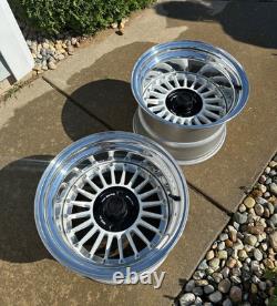 PAIR 15x10 4x114.3 -23 Rays Engineering Volk Racing Artisan Spirit Wheels