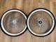 Pair 26 Cruiser Lowrider LETTERS Bicycle Dayton CHROME Wheel Set 144 Spoke