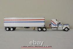 Pair of DCP 164 Bicentennial Kenworth K100 & W900A Aerodyne Tractor-Trailers