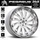 Pegasus CW870 24x9 6x139.7 +20 CB 78.1 White/Chrome