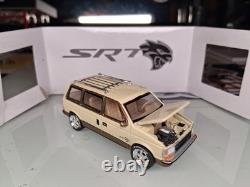 Plymouth voyager srt hellcat custom van diecast opening hood chrome wheels