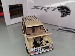 Plymouth voyager srt hellcat custom van diecast opening hood chrome wheels