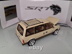Plymouth voyager srt hellcat custom van diecast opening hood chrome wheels