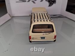 Plymouth voyager srt hellcat custom van diecast opening hood chrome wheels