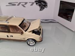 Plymouth voyager srt hellcat custom van diecast opening hood chrome wheels