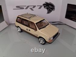 Plymouth voyager srt hellcat custom van diecast opening hood chrome wheels