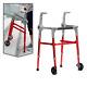 Progressive Mobility Aid Walker with 2 Wheels RollatorSelf-Adjusting