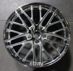 REPLICA 09 10 11 12 13 CORVETTE OEM WHEEL RIM CHROME 19x11 ET 73 5455