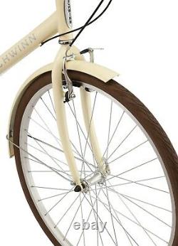 Schwinn Admiral Hybrid Bike, 7-speeds, 700c wheels, White/Cream NEW