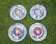 Set of 4 1954 Mercury 15 Hubcaps Wheel Covers Monterey Custom Deluxe Special