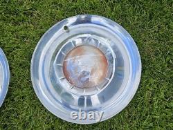 Set of 4 1954 Mercury 15 Hubcaps Wheel Covers Monterey Custom Deluxe Special