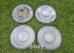 Set of 4 1954 Mercury 15 Hubcaps Wheel Covers Monterey Custom Deluxe Special