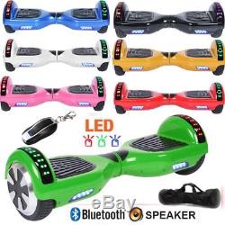 UL Chrome 6.5 Self Balancing 2 Wheel Electric Scooter Hoverboard LED Bluetooth