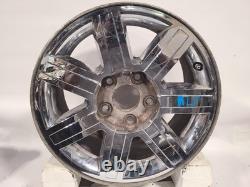 Used Wheel fits 2008 Chrysler Aspen 18x8 chrome clad Grade B