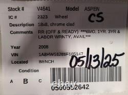Used Wheel fits 2008 Chrysler Aspen 18x8 chrome clad Grade B