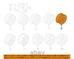 Used Wheel fits 2008 Ford Escape VIN 7 8th digit 17x7 TPMS 5 spoke chrome clad