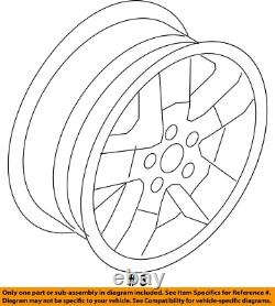 Used Wheel fits 2008 Ford Escape VIN 7 8th digit 17x7 TPMS 5 spoke chrome clad