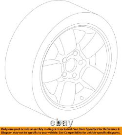 Used Wheel fits 2008 Jeep Grand cherokee 18x7-1/2 aluminum chrome clad Grade B
