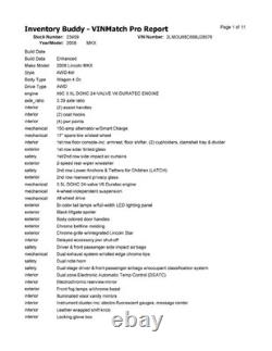 Used Wheel fits 2008 Lincoln Mkx 18x7-1/2 8 spoke TPMS chrome Grade A