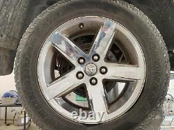 Used Wheel fits 2009 Dodge 1500 pickup 20x9 aluminum chrome clad 5 spoke