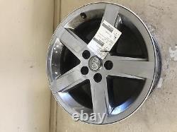 Used Wheel fits 2009 Dodge 1500 pickup 20x9 aluminum chrome clad 5 spoke