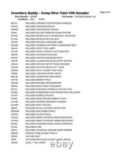 Used Wheel fits 2009 Ford Edge 18x7-1/2 aluminum TPMS 10 spoke chrome clad Grad