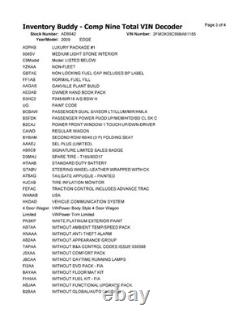 Used Wheel fits 2009 Ford Edge 18x7-1/2 aluminum TPMS 10 spoke chrome clad Grad