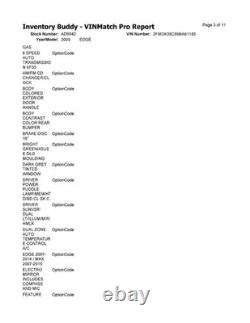 Used Wheel fits 2009 Ford Edge 18x7-1/2 aluminum TPMS 10 spoke chrome clad Grad