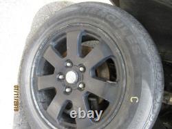 Used Wheel fits 2009 Jeep Grand cherokee 18x8 aluminum chrome clad Grade C