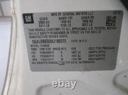 Used Wheel fits 2010 Buick Enclave 19x7-1/2 7 spoke chrome opt P65 Grade A