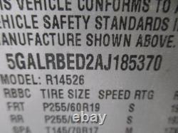 Used Wheel fits 2010 Buick Enclave 19x7-1/2 7 spoke chrome opt P65 Grade A