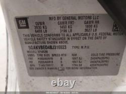 Used Wheel fits 2011 Buick Enclave 19x7-1/2 9 spoke chrome opt P6A Grade A