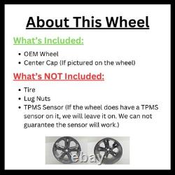 Used Wheel fits 2011 Ford F150 PICKUP 20x8-1/2 6 spoke chrome cut-outs Grade B