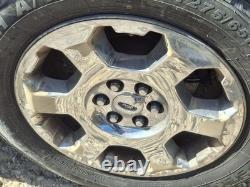 Used Wheel fits 2011 Ford F150 PICKUP 20x8-1/2 6 spoke chrome cut-outs Grade B