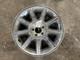 Used Wheel fits 2012 Chrysler 300 18x7-1/2 alloy chrome clad chrome plastic ski