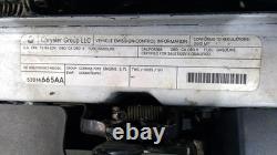 Used Wheel fits 2012 Dodge Challenger 20x8 5 spoke chrome clad lug nut centered