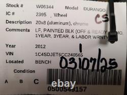 Used Wheel fits 2012 Dodge Durango 20x8 aluminum chrome Grade C