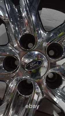 Used Wheel fits 2012 Ford Edge 20x8 TPMS 5 split spoke chrome clad Grade A