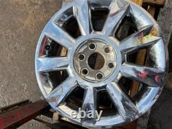 Used Wheel fits 2013 Buick Enclave 19x7-1/2 9 spoke chrome opt P6A Grade A