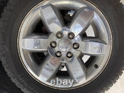 Used Wheel fits 2013 Gmc Sierra 1500 pickup 20x8-1/2 6 spoke chrome flat faced