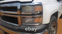 Used Wheel fits 2014 Chevrolet Silverado 1500 pickup 17x8 7 spoke chrome clad o