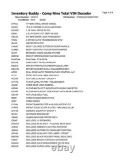 Used Wheel fits 2014 Ford Edge 18x8 aluminum TPMS 10 spoke chrome clad Grade A