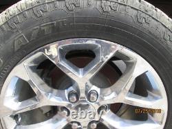 Used Wheel fits 2014 Gmc Sierra 1500 pickup 20x9 6 spoke double Y chrome opt NZ