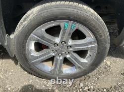 Used Wheel fits 2014 Gmc Sierra denali 1500 22x9 6 spoke single chrome opt SEZ