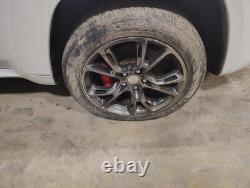 Used Wheel fits 2014 Jeep Grand cherokee 20x10 10 open spokes black chrome opt